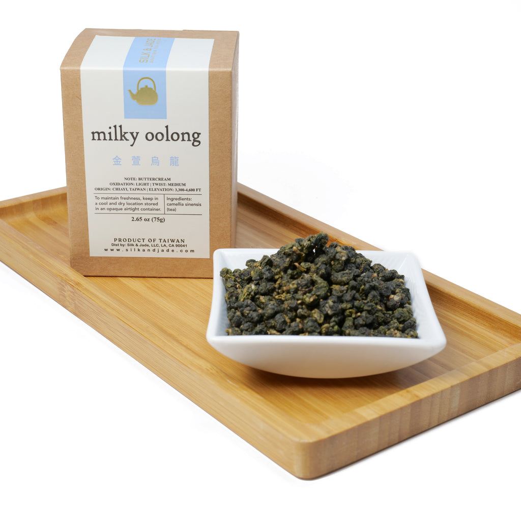Milky Oolong Tea 金萱烏龍茶 – SILK & JADE