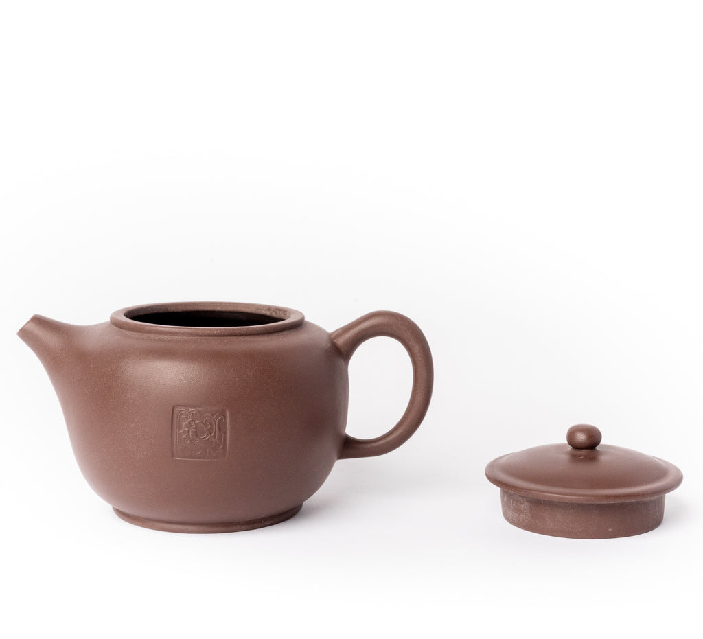 Authentic Lu-Yu Purple Clay Teapot 紫砂壺 – SILK & JADE