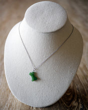 Jade Dog Bone Charm Pendant Only